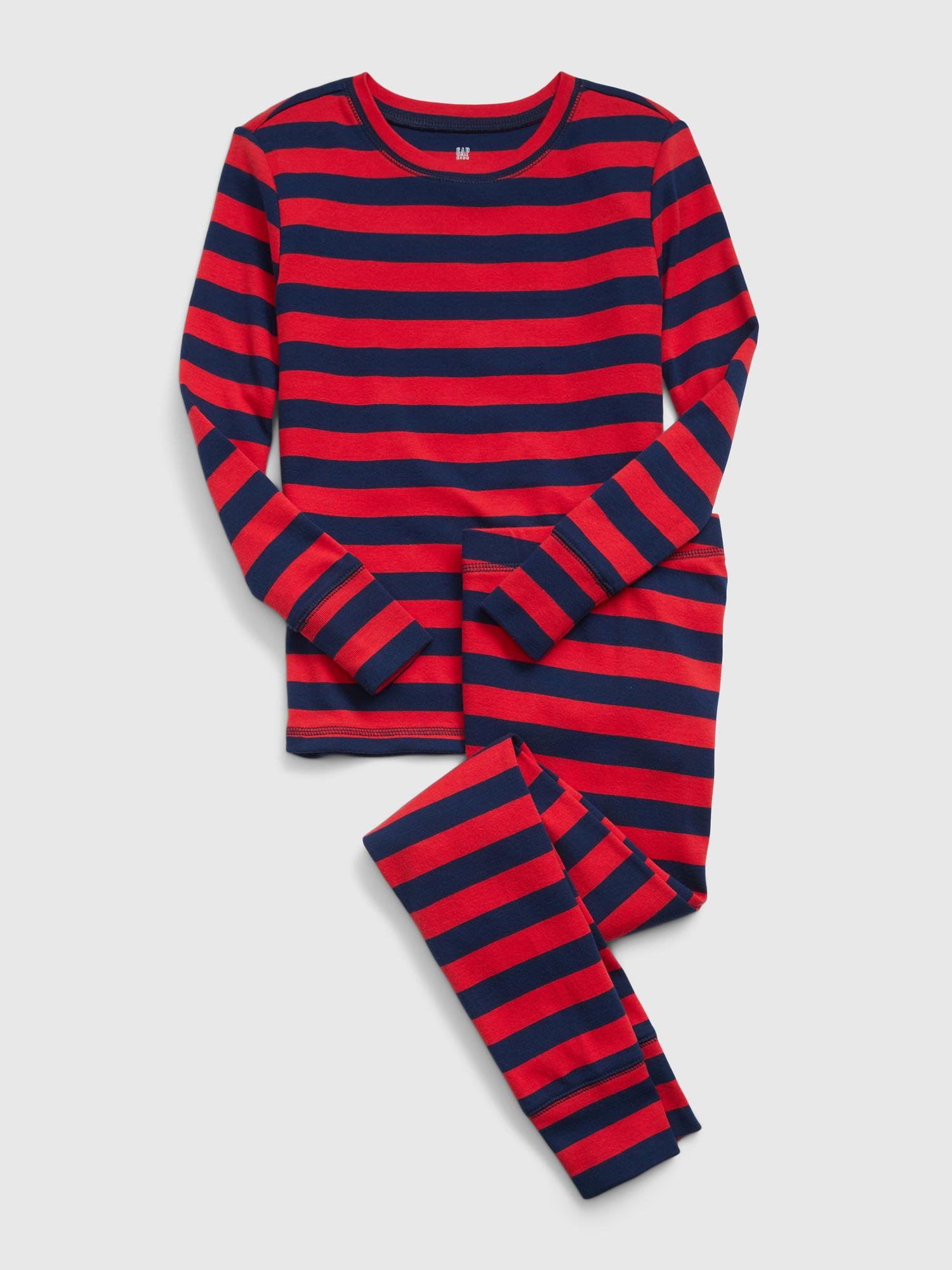 14 Yrs Gap 100% Organic Cotton Stripe PJ Set Kids- by Loving Kindness Everyday
