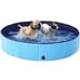 63'' Pet Dog Cat Swimming Pool Bathing Tub Foldable XXL