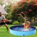 63'' Pet Dog Cat Swimming Pool Bathing Tub Foldable XXL