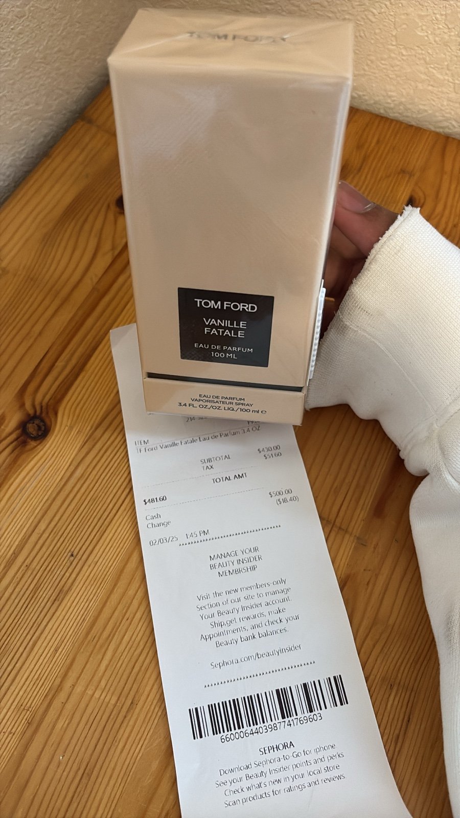 Tom Ford Vanille Fatale Eau de Parfum 100ml / 3.4 oz