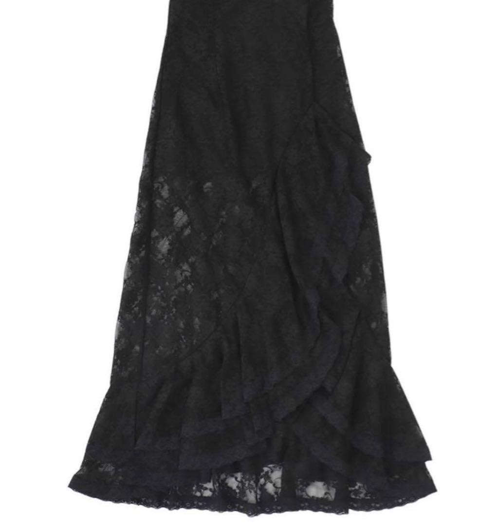 レビュー高評価アイテム特集｜ファッション通販 Frill Lace ACLENT Wrap Maxi - Skirt スカート