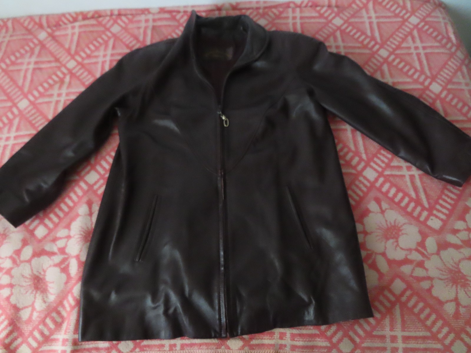 Vintage Men's Leather Connections Albuquerque Leather jacket Size M brown