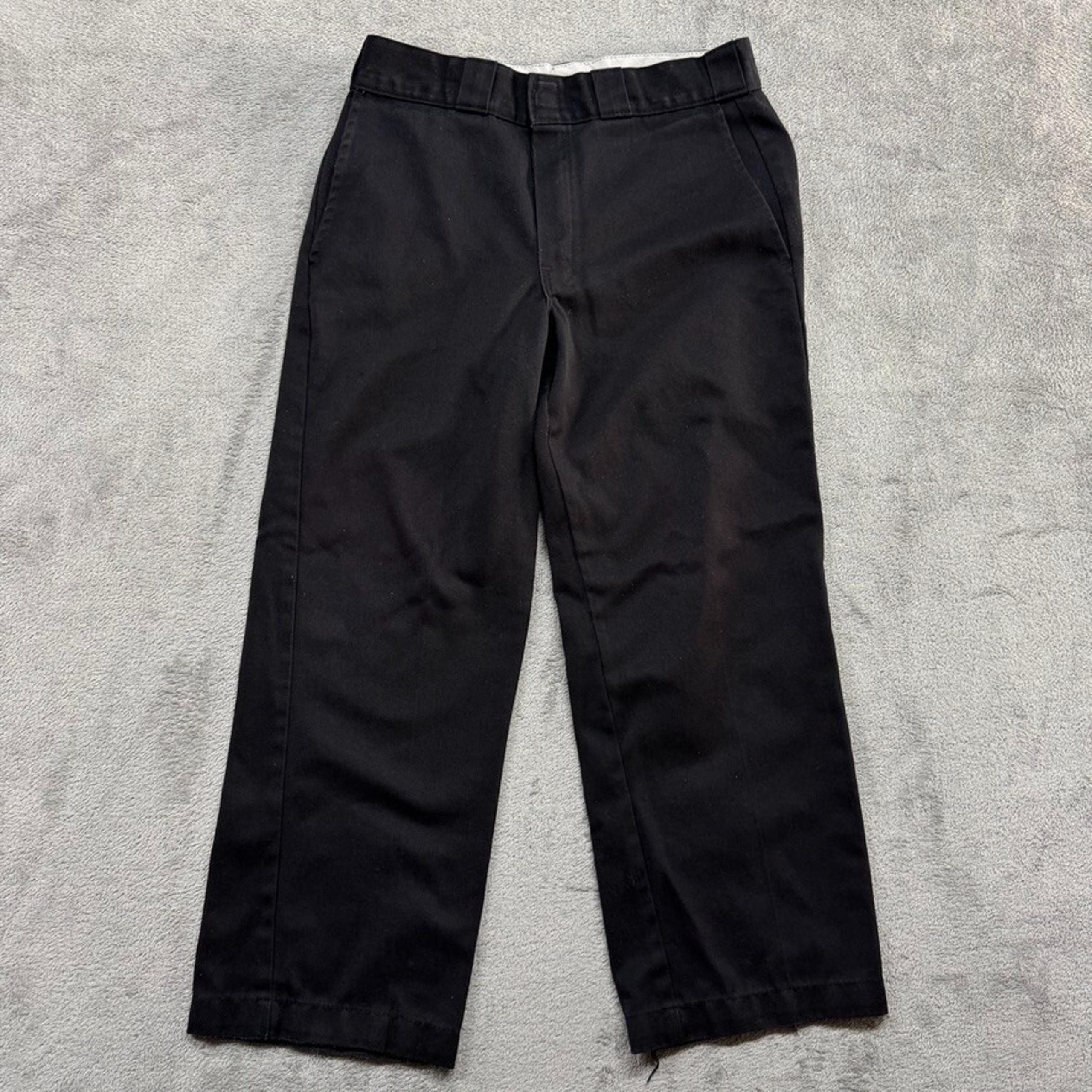 Dickies Pants Mens Black Measured 31x24 Casual Work