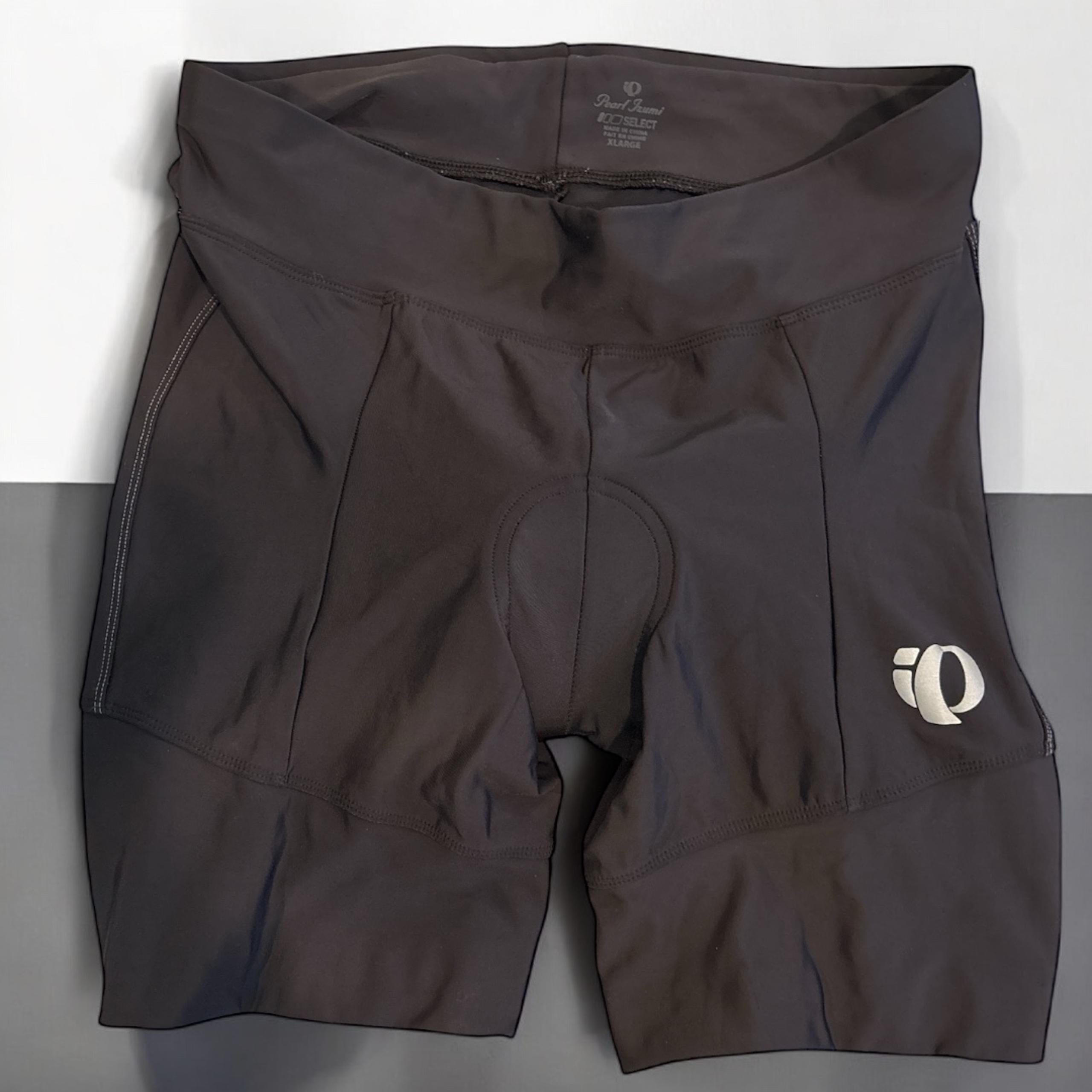 PEARL IZUMI SELECT Women’s Black Cycling Shorts with Moisture-Wicking Fabric XL