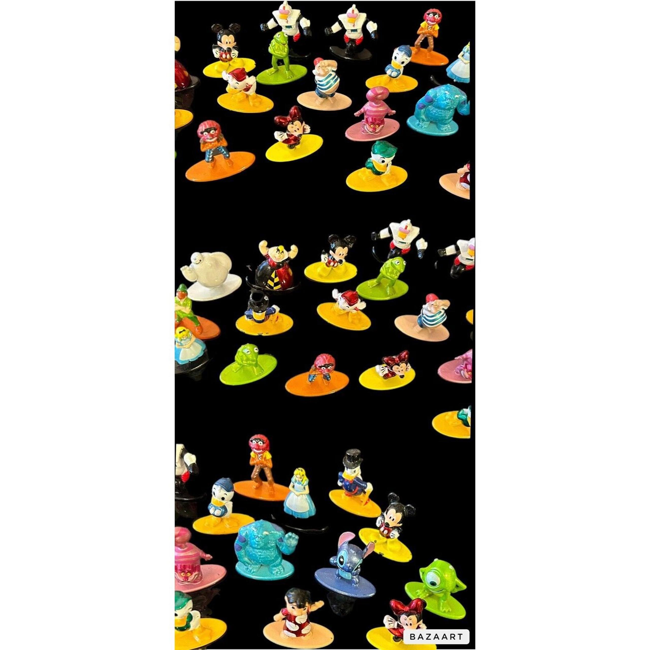 Set Of 26 Nano Metal-figs Walt Disney Pixar Pack Mini Diecast Metal Figure Toy
