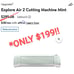 ☆Cricket Explore Air 2 Cutting Machine