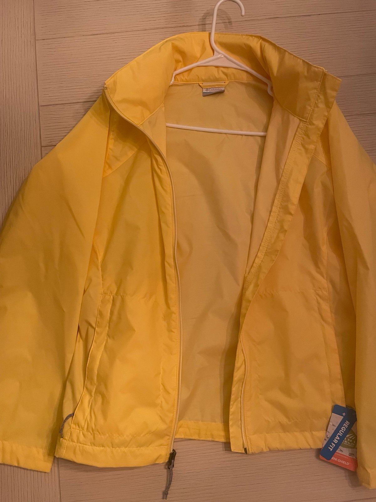 Columbia Omni-Shield Womens Full Zip Windbreaker Jacket Hooded