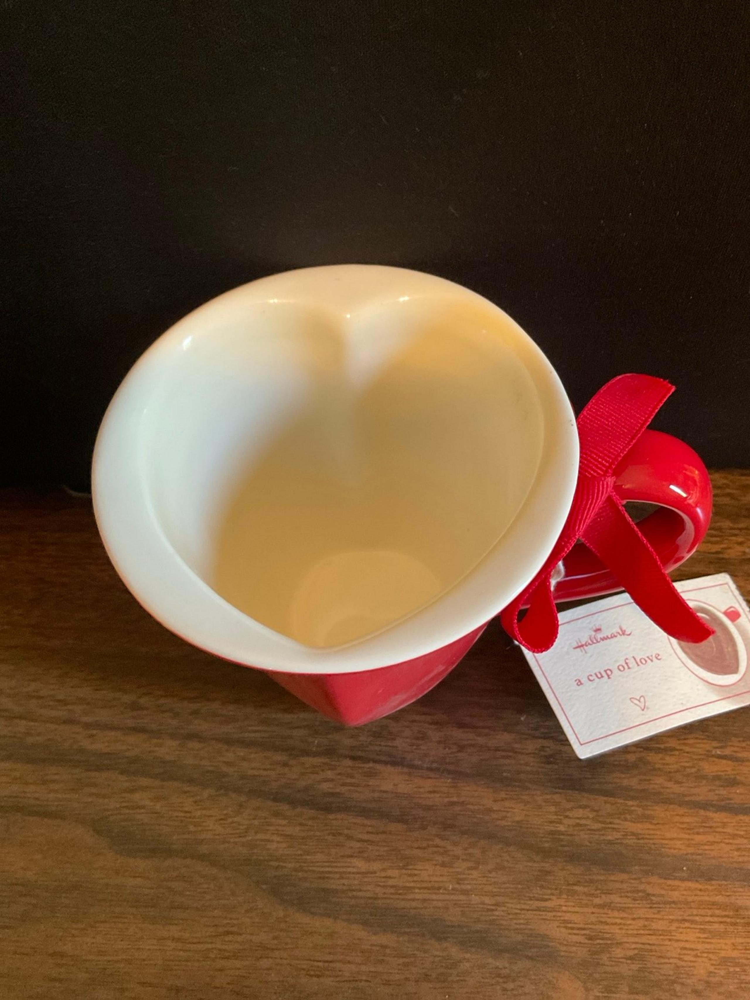 Hallmark Heart Shaped Mug