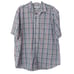 Drifter Bugelleicht Men's XL Button-up Short Sleeve Multicolor Plaid Shirt