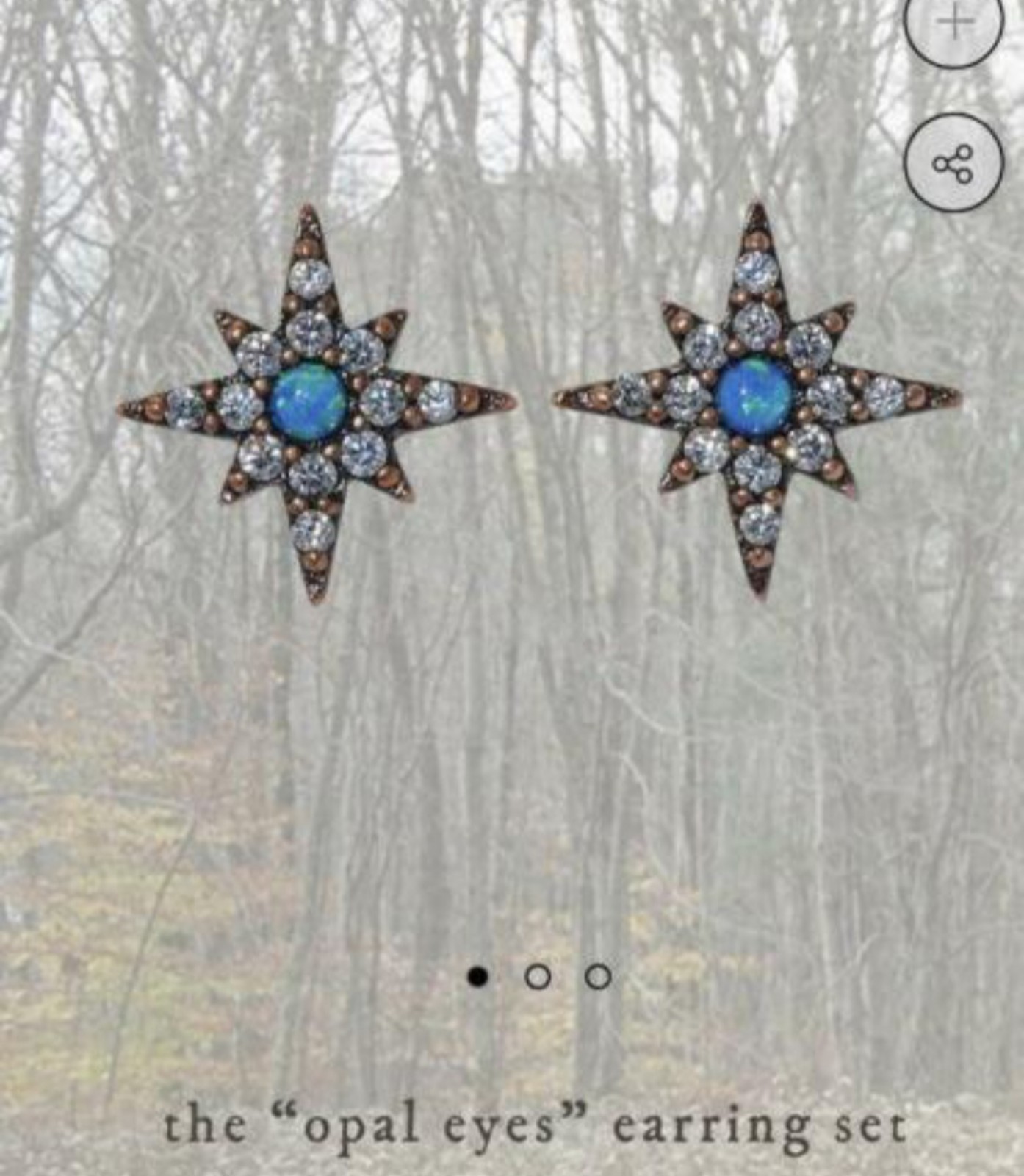Taylor Swift Evermore Opal Eyes Earrings