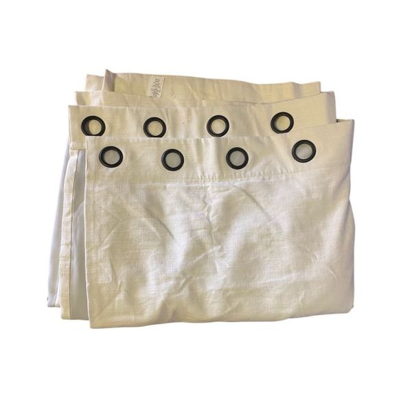 Pottery Barn Window Blockout Linen Cortain 98” wode x 84” long