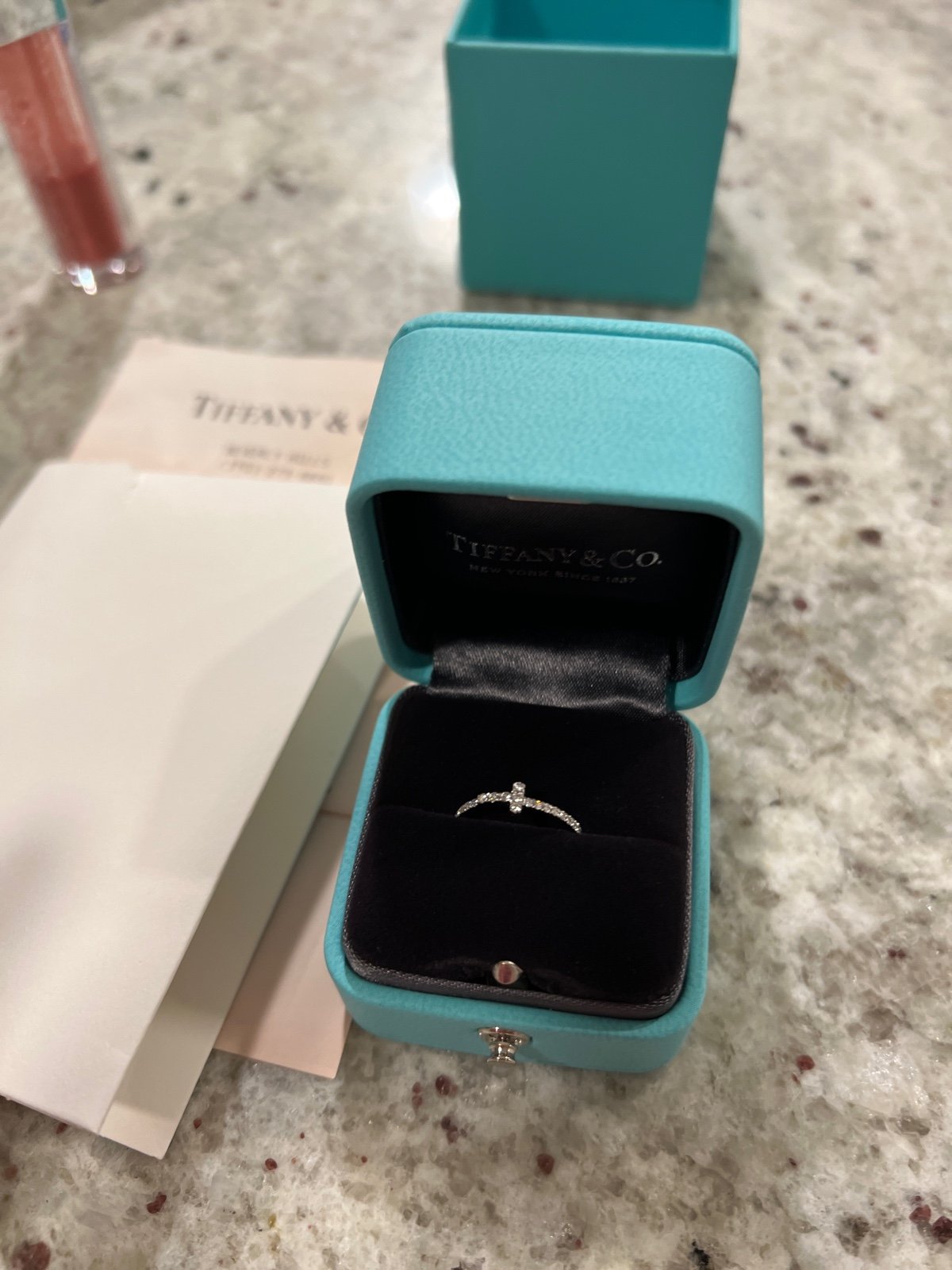 Tiffany T brand diamond Ring