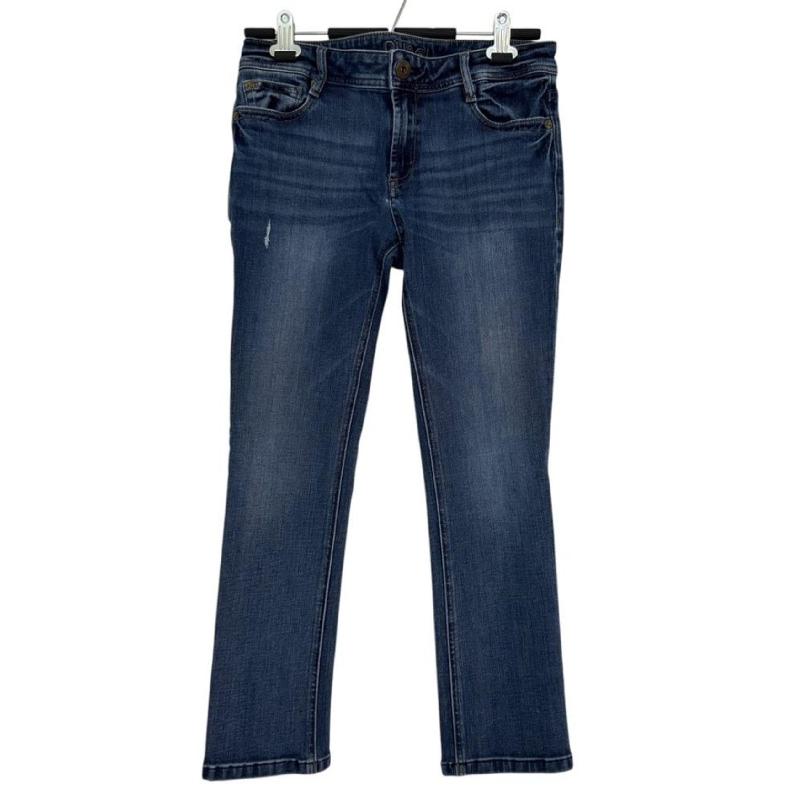 DL1961 Women's Size 28 TONI BRYANT High Rise Cropped Classic Blue Jeans