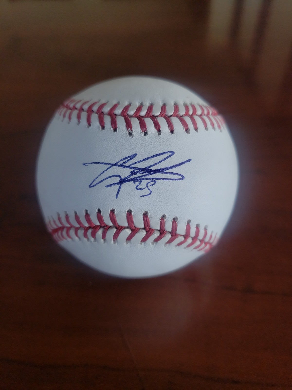 Gregory Polanco signed baseball Onyx COA