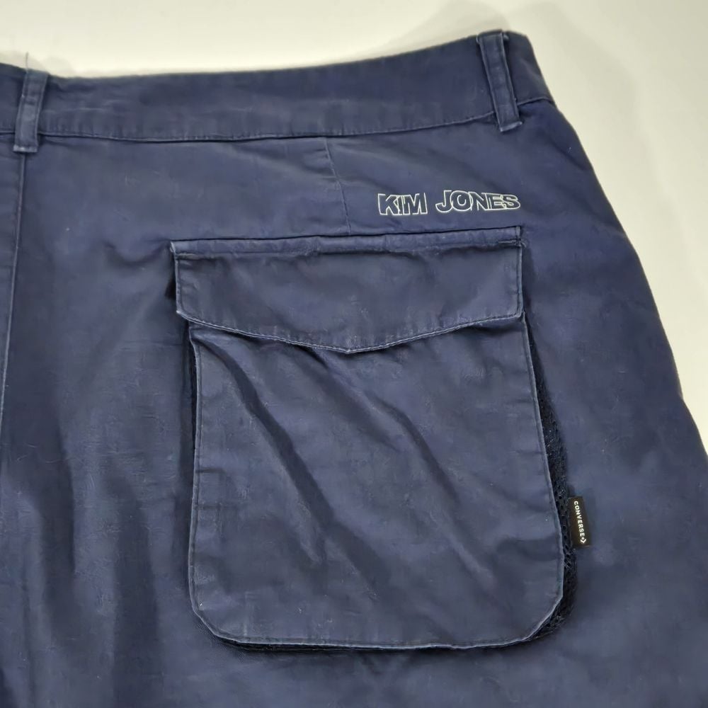 Converse X Kim Jones Cargo Pants Navy Size 36 Snap Sides