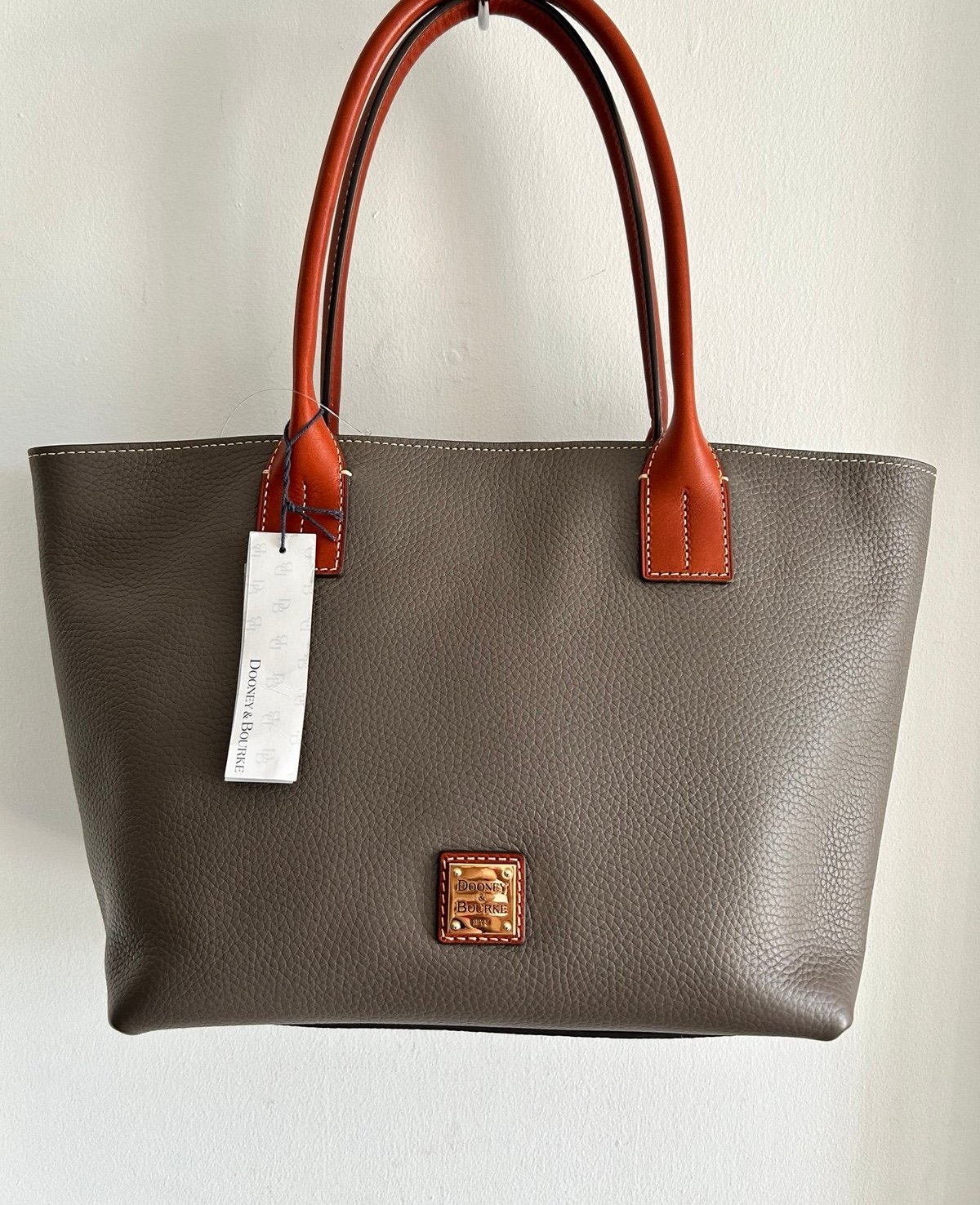 NWT Dooney & Bourke Russell grey