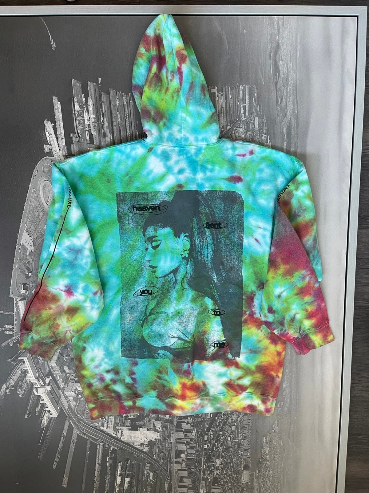 EXCLUSIVE 1-of-a-kind ARIANA GRANDE POSITIONS TIE DYE Merch