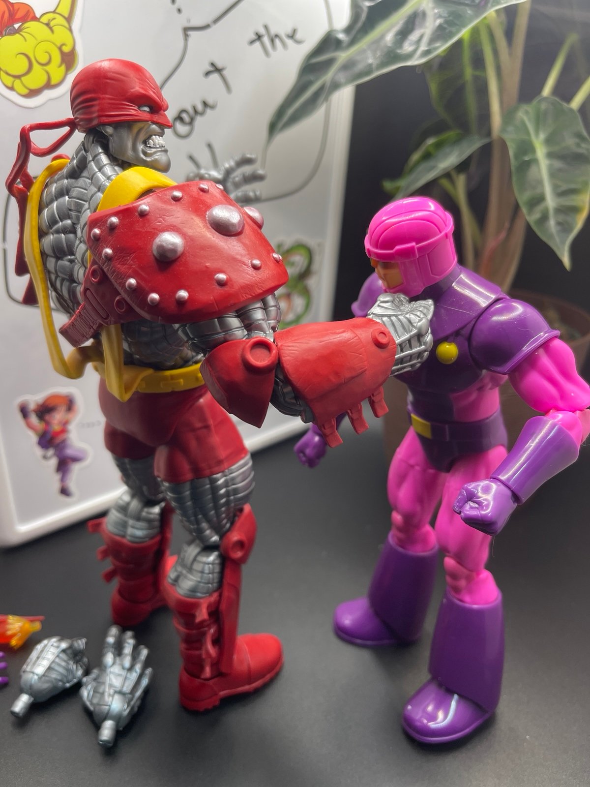 Marvel Legends colossus BAF and Exclusives Sentinels