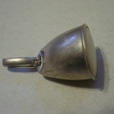 Vintage Napier Sterling Bell Pendant