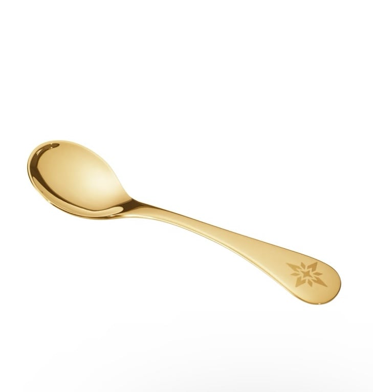 Georg Jensen NEW in box 2024 annual collection gold gilded flower spoon gift