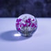 Babys Breath Flower in Glass Night Lamp, Gypsophila Paniculata lamp, Unique Gift