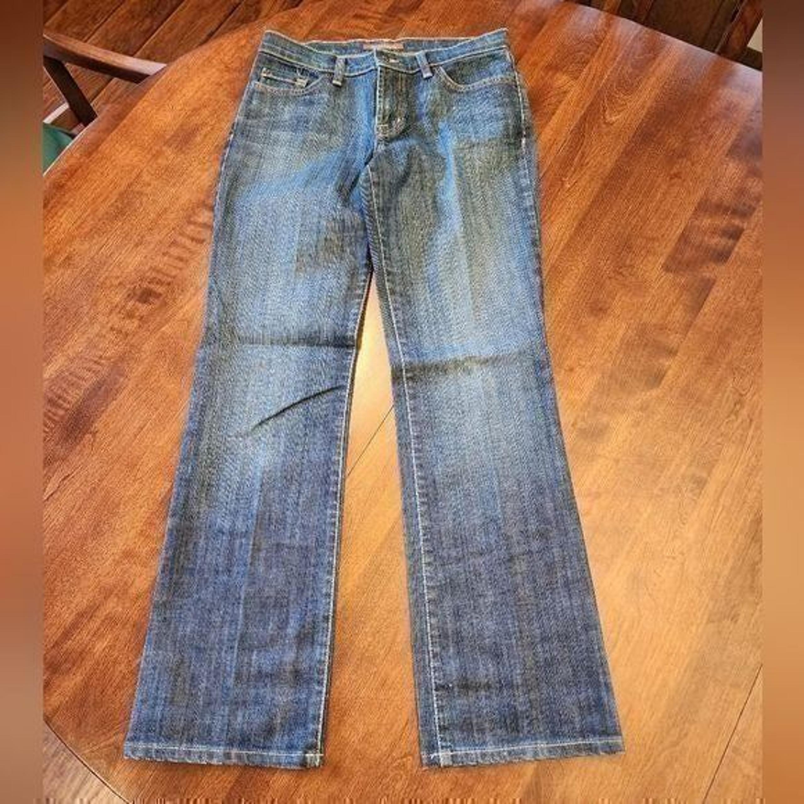 David Kahn straight leg jeans size 4