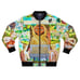 The Zen ET Extra-Terrestrial Buddha Bomber - E.T. Be Good Alien God Art Jacket