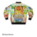 The Zen ET Extra-Terrestrial Buddha Bomber - E.T. Be Good Alien God Art Jacket