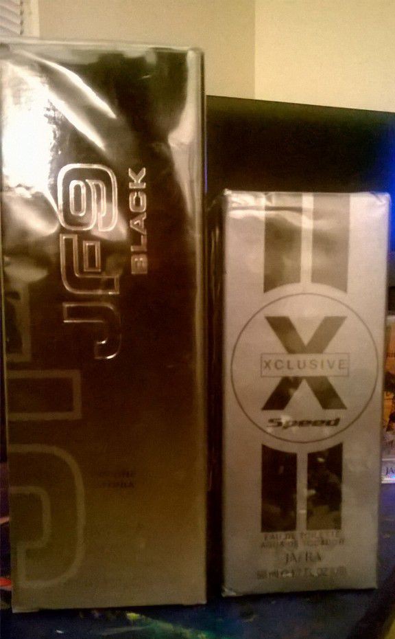 JF9 Black and Xclusive speed-men cologne