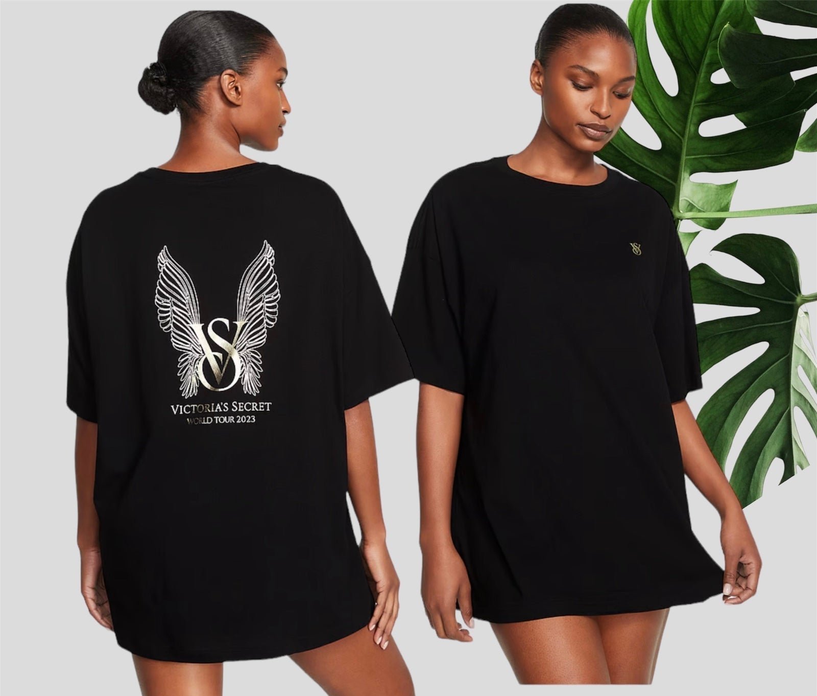VICTORIA'S SECRET The Tour 2023 One Size Cotton Oversize T-Shirt