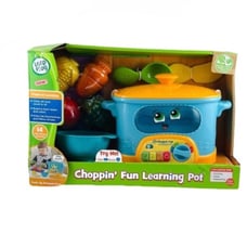 Choppin Fun Learning Pot Crockpot Food Toy Leapfrog