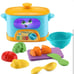 Choppin Fun Learning Pot Crockpot Food Toy Leapfrog