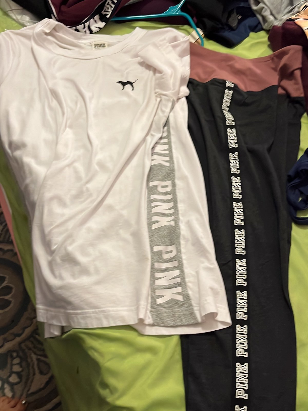 VS PINK leggings set lg