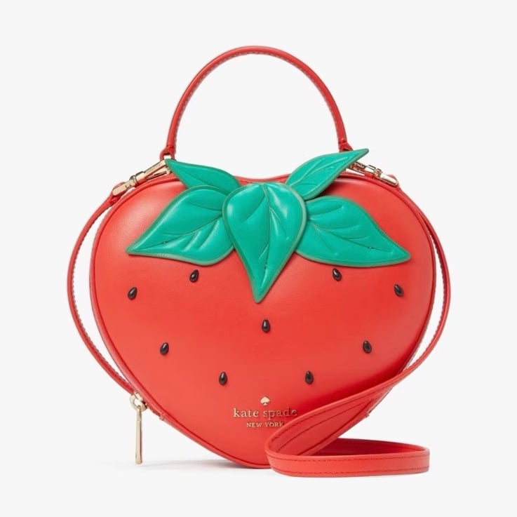 NWT Kate Spade Red Strawberry Bag