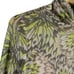 AFRM Shailene Green Abstract Long Sleeve Mesh Turtleneck Midi Dress Size S