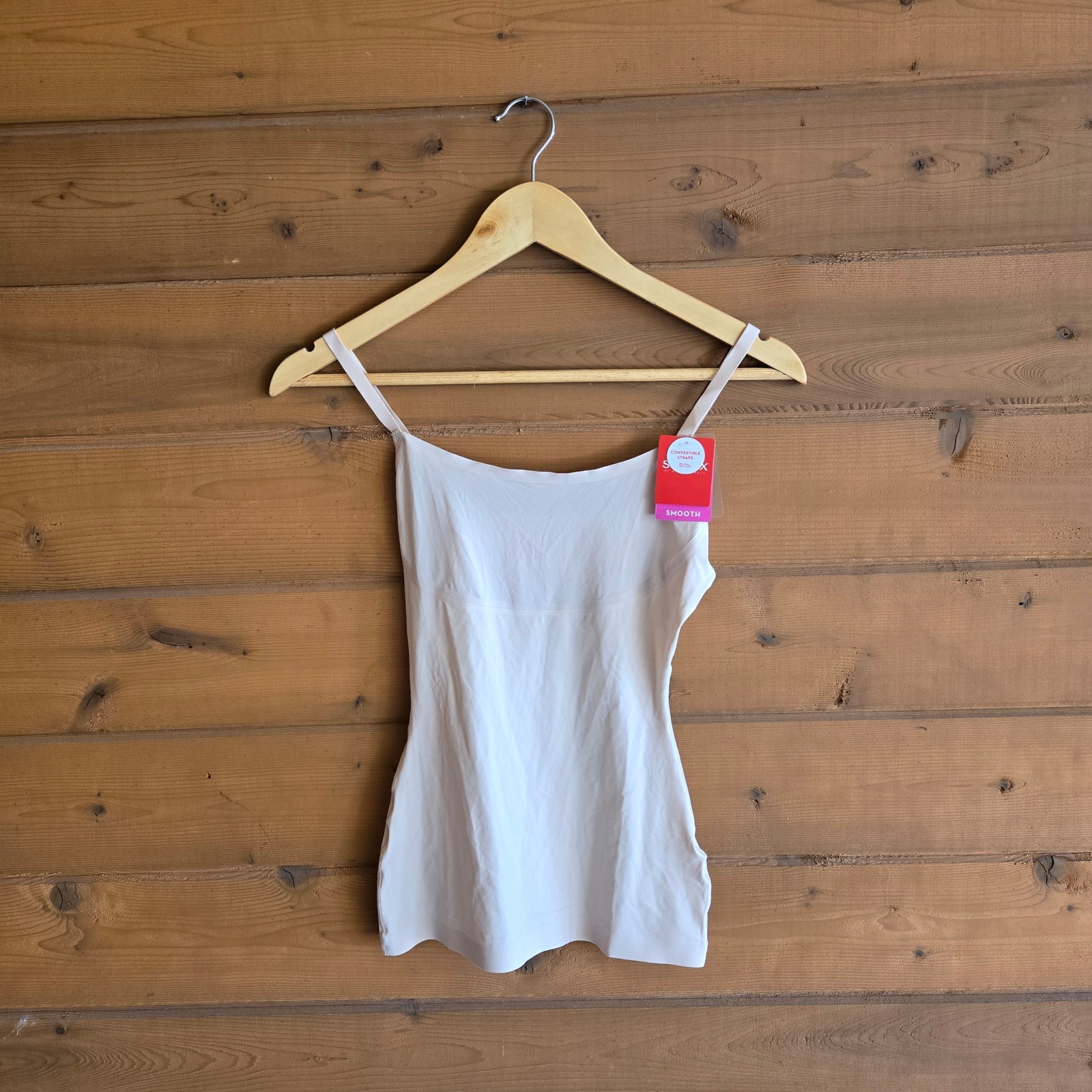 Spanx Invisible Shaping Convertible Cami Smoothing Top NWT XS Soft Nude Tank