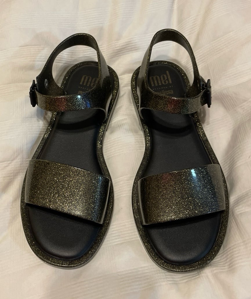 Melissa mar sandal prata hot sale
