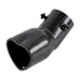 New Carbon Heart Shaped Stainless Steel Car Exhaust Pipe Muffler Tip Curved