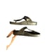 Birkenstock Womens Black Waterproof EVA Gizeh Sandals Size 38