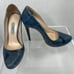 Prada Snakeskin Platform Pumps