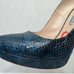 Prada Snakeskin Platform Pumps