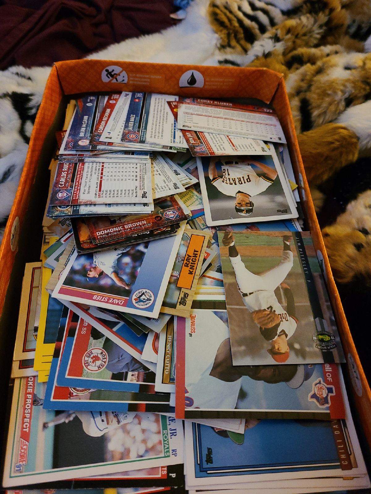 Box of Baseball Cards