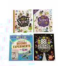 DIY Science Experiments Books For Kids Set Of 4