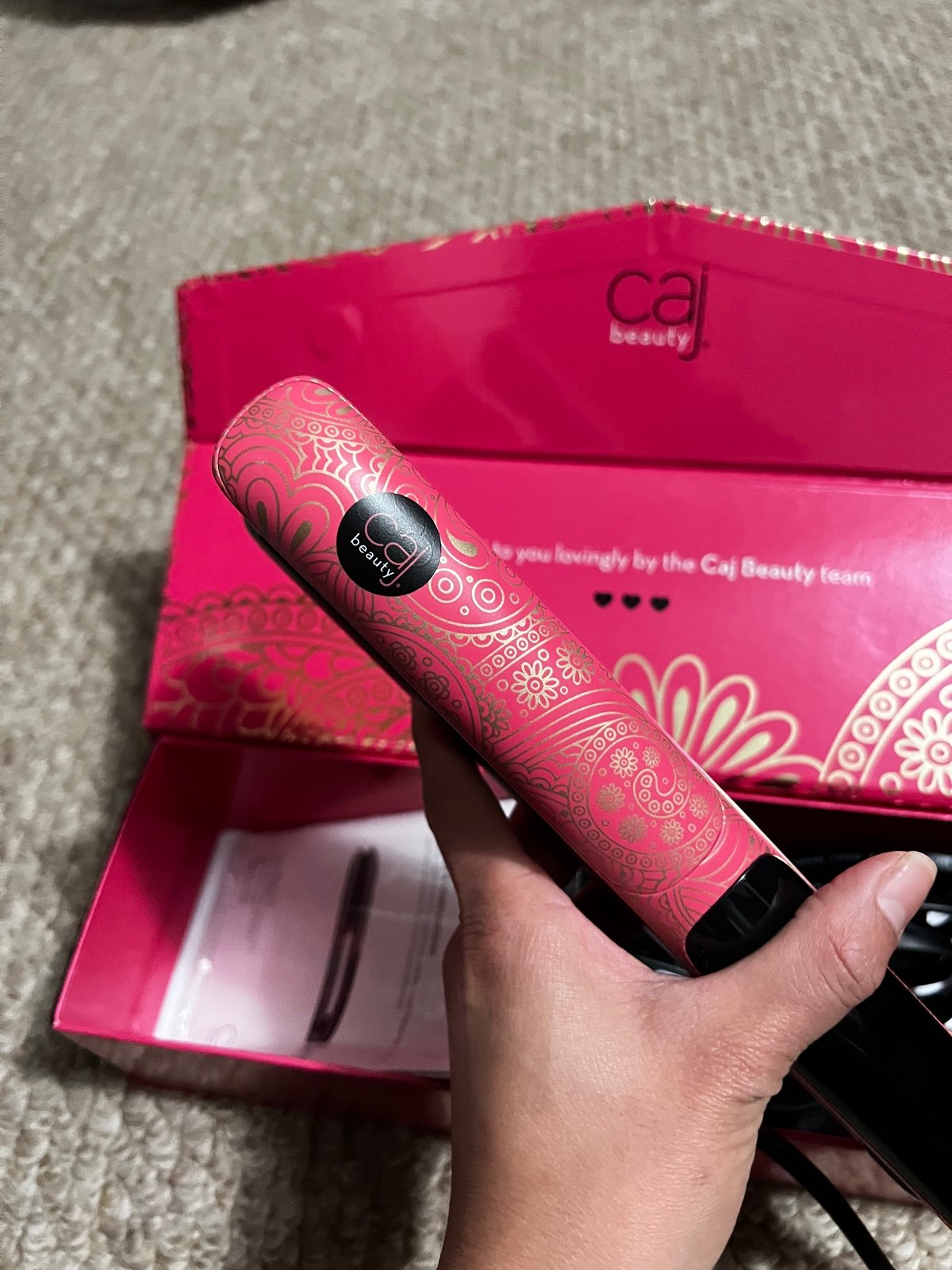 Caj beauty professional 1” Voluminizing Style Iron
