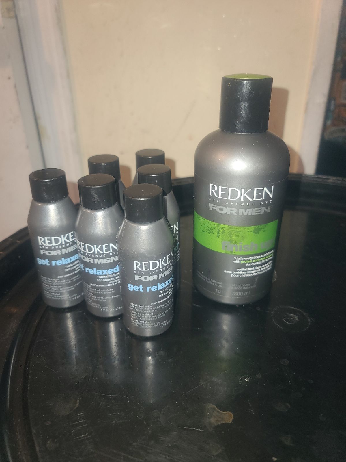 6 1.7oz redken mens get relaxed shampoo