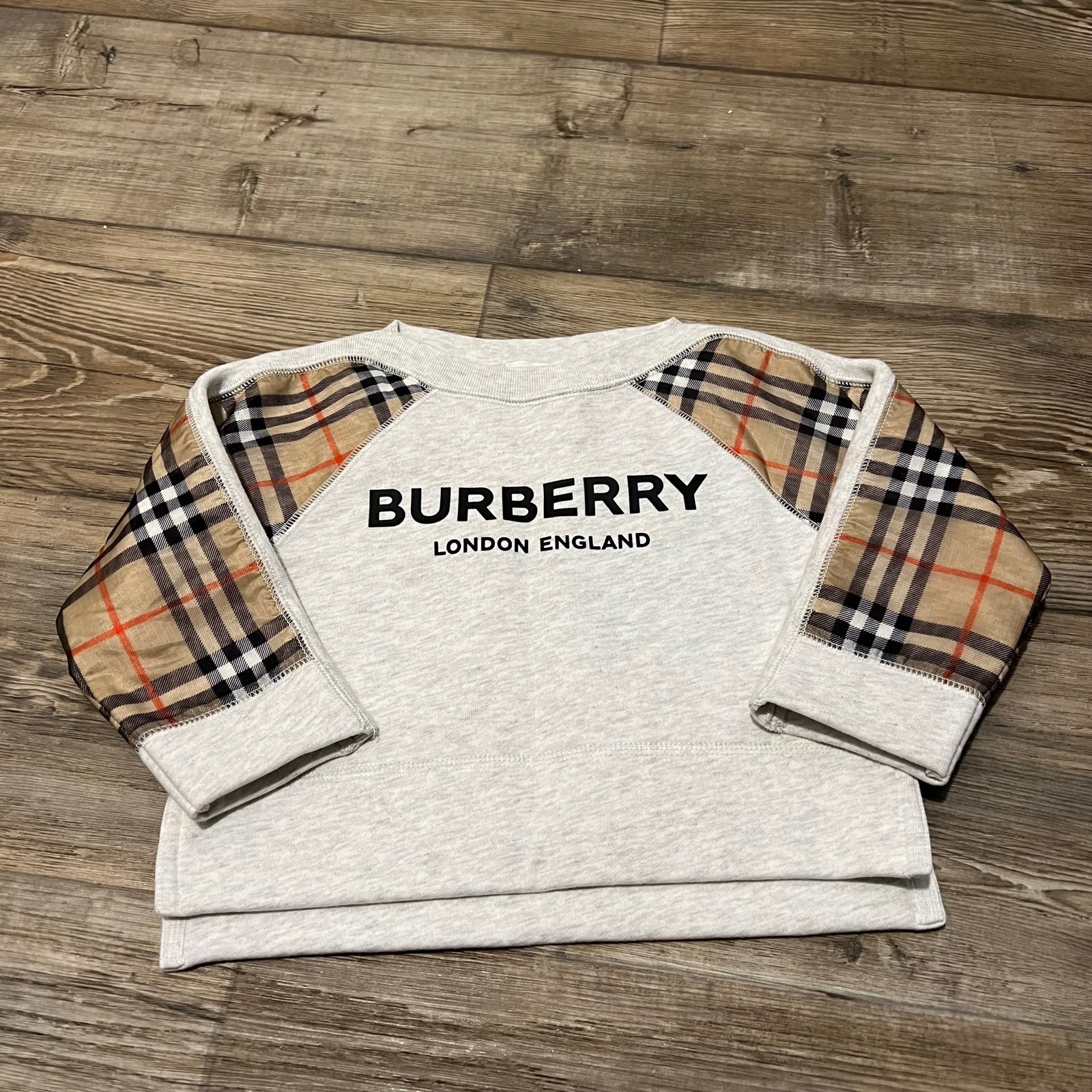 Burberry Vintage Check Sweatshirt