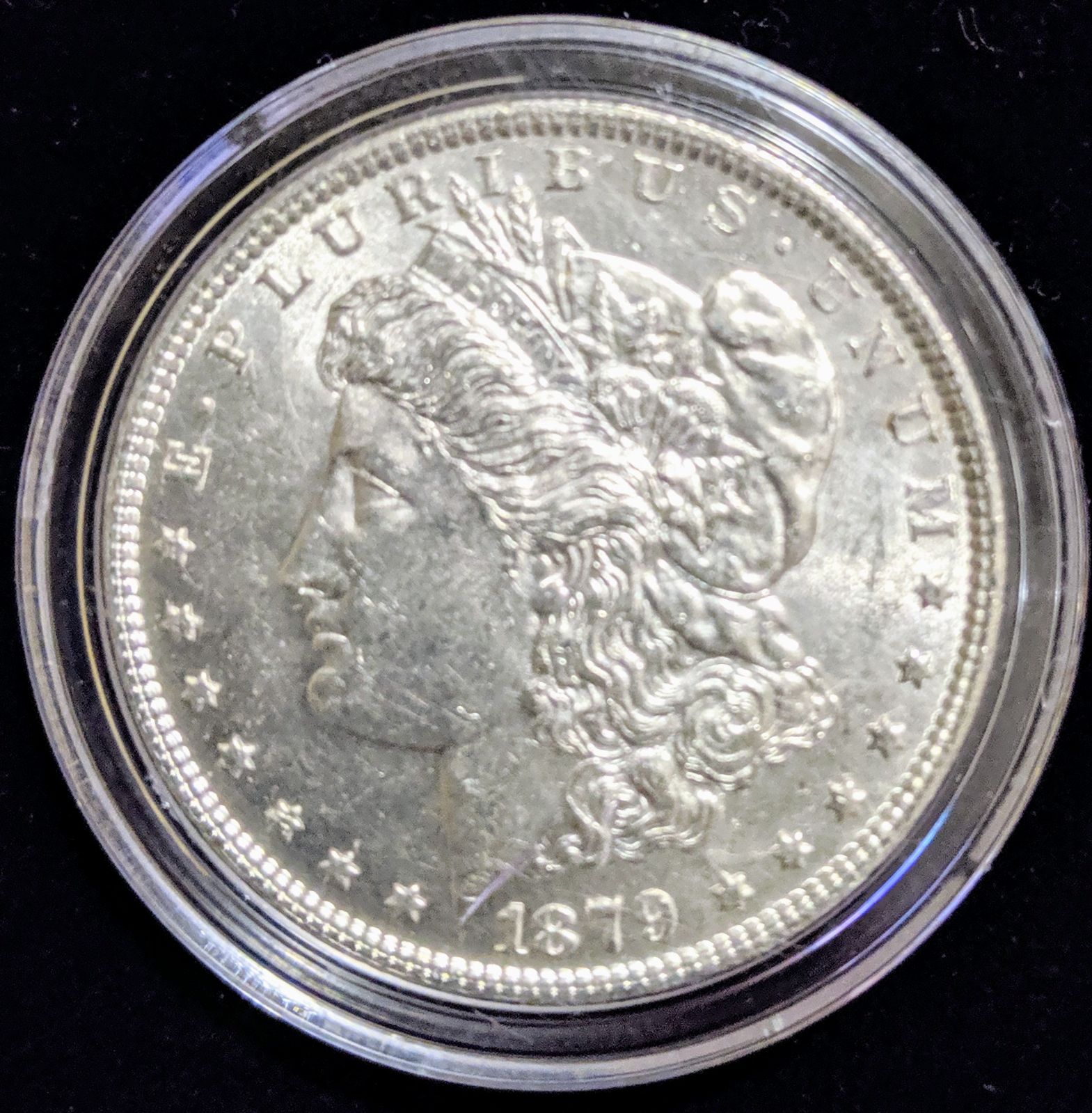 1879 P Morgan Silver Dollar Uncirculated