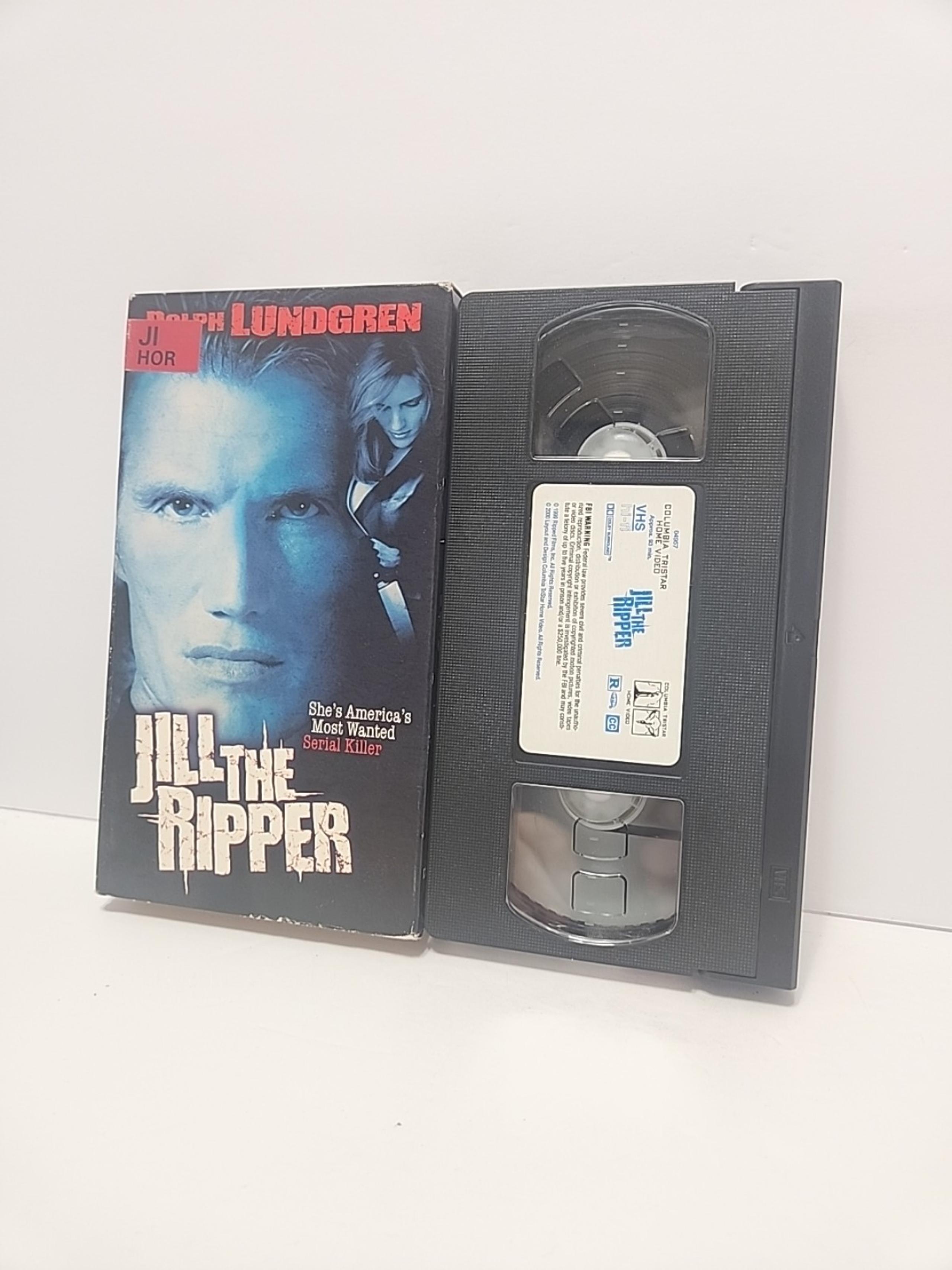 Jill the Ripper (VHS, 2000) Dolph Lundgren Thriller Columbia Tristar Home Video