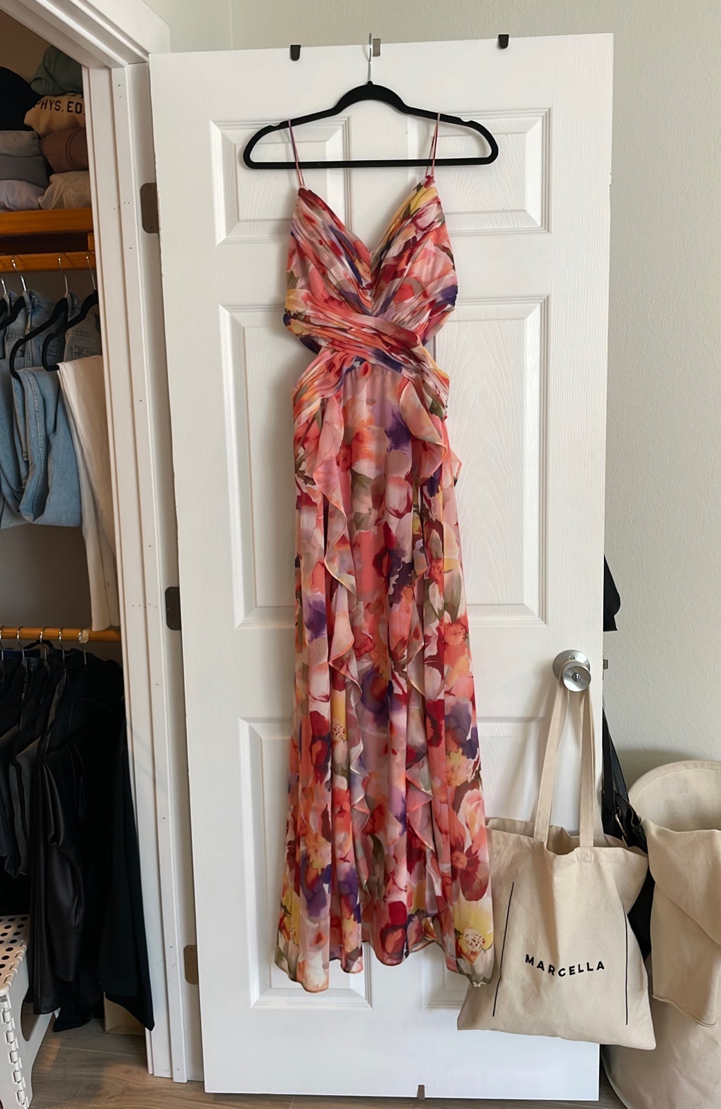 Formal Floral gown maxi dress