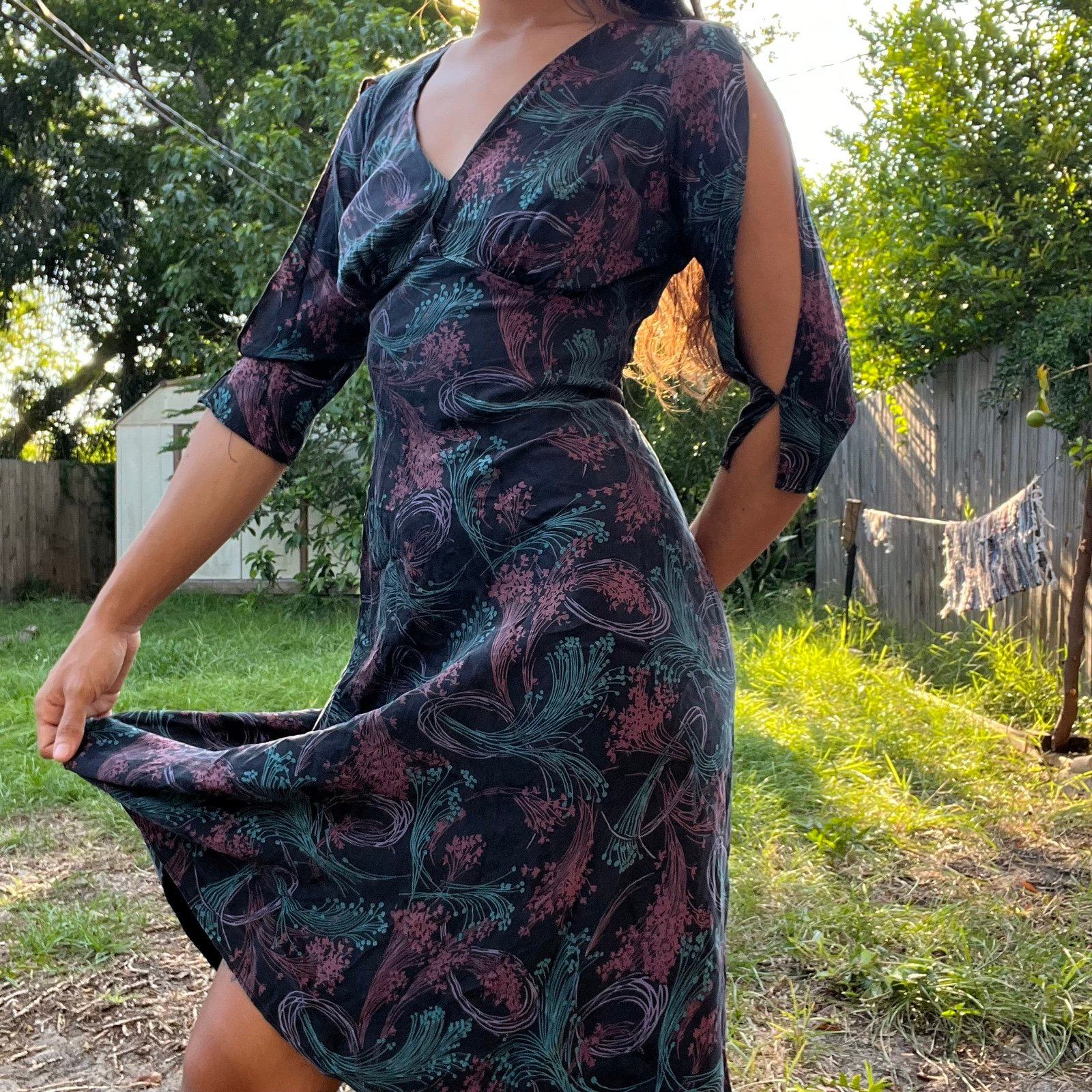 Silk Betsey Johnson Dress